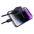 baseus mini wall charger gan5 30w purple extra photo 4