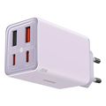 baseus gan6 pro fast charger 65w 2x usb 2x type c star purple extra photo 1