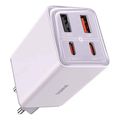 baseus gan6 pro fast charger 65w 2x usb 2x type c star purple extra photo 5