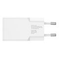 4smarts wall charger pd plug slim 20w gan type c white extra photo 2