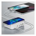 4smarts 7in1 gan charging station 100w qi wireless white extra photo 2 4smarts 7in1 gan charging station 100w qi wireless white extra photo 2