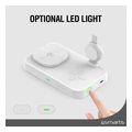 4smarts charging station trident qi2 mfi fast charger apple watch white extra photo 4