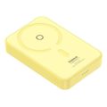 baseus powerbank 5000mah magpro magnetic bracket wireless charging 20w lemon yellow extra photo 2 baseus powerbank 5000mah magpro magnetic bracket wireless charging 20w lemon yellow extra photo 2