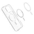 spigen caseology capella magsafe clear white for iphone 16 pro extra photo 2