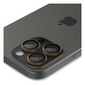 spigen glass tr ez fit optik pro 2 pack rose for iphone 16 pro pro max extra photo 2