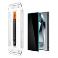 spigen glass tr ez fit privacy 2 pack for samsung galaxy s24 ultra extra photo 2