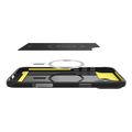 spigen rugged armor magsafe matte black for iphone 16 plus extra photo 1