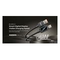remax rc c070 a c usb a to type c 66w fast charging cable with display extra photo 2