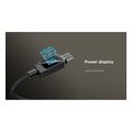 remax rc c070 a c usb a to type c 66w fast charging cable with display extra photo 4