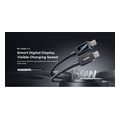 remax rc c069 c c type c to type c 100w fast charging cable with display extra photo 1