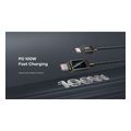remax rc c069 c c type c to type c 100w fast charging cable with display extra photo 2