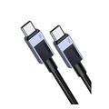 charging cable ugreen 100w l512 type c type c black 1m 45063 5a extra photo 1