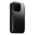 nomad leather magsafe folio black for iphone 14 pro extra photo 2