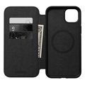 nomad leather magsafe folio brown for iphone 14 plus extra photo 2