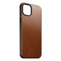 nomad modern leather magsafe case english tan iphone 14 plus extra photo 2