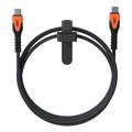 uag rugged kevlar cabel usb c for usb c 15m black orange bulk extra photo 3 uag rugged kevlar cabel usb c for usb c 15m black orange bulk extra photo 3