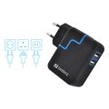 sandberg excellence ac 48a 2xusb euukus 480 05 extra photo 1