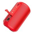 hoco hc1 5w bluetooth speaker tws waterproof red extra photo 1
