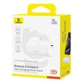 baseus compact powerbank 5000mah 20w type c lightning white extra photo 5
