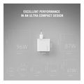4smarts wall charger gan pocket 100w 2x type c usb white extra photo 4