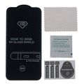 tempered glass 10d for realme c61 black frame extra photo 1