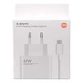 xiaomi wall charging 67w usb type a type c cable white bhr6035 extra photo 4