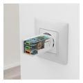 hama fast charger gan 2x usb c 1x usb a mini charger pd 65 w white extra photo 5