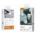ldnio 2316c wall charger 20w qc pd usb a usb c extra photo 5