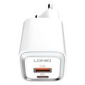 ldnio 2318c wall charger 20w qc pd usb a usb c extra photo 3