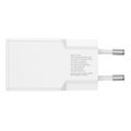 4smarts wall charger pd plug duos slim 30w gan type c usb a white extra photo 2