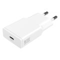 4smarts wall charger pd plug slim 20w gan type c lightning cable 15m white extra photo 1