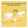 4smarts wall charger pd plug slim 20w gan type c lightning cable 15m white extra photo 6