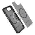 spigen enzo aramid magsafe matte black for iphone se 2025 extra photo 2