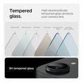 spigen glass tr ez fit optik pro 2 pack black for iphone se 2025 extra photo 7