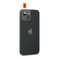spigen glass tr ez fit optik pro 2 pack black for iphone se 2025 extra photo 8