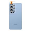 spigen glass tr ez fit optik pro hd 2 pack black for samsung galaxy s25 ultra extra photo 1