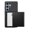 spigen slim armor cs black for samsung galaxy s25 ultra extra photo 1