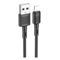 hoco usb a to lightning cable x83 victory 18w 2a 1m black extra photo 1