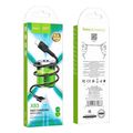 hoco usb a to lightning cable x83 victory 18w 2a 1m black extra photo 2