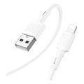 hoco usb a to lightning cable x83 victory 18w 2a 1m white extra photo 1