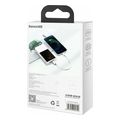 baseus superior series usb a to lightning cable 20w 24a 025m white calys 02 extra photo 2