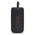osio obt 8000bl mayro adiabroxo forito ixeio led me ipx4 bluetooth usb karta tf fm kai tws 16w extra photo 1