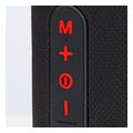 osio obt 8000bl mayro adiabroxo forito ixeio led me ipx4 bluetooth usb karta tf fm kai tws 16w extra photo 6