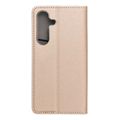 smart case book for samsung s25 plus gold extra photo 1