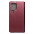 smart magneto book case for samsung s25 ultra burgundy extra photo 1