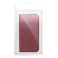 smart magneto book case for samsung s25 ultra burgundy extra photo 3