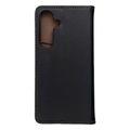 smart pro book leather case for samsung s25 plus black extra photo 1