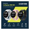 canyon smartwatch lollypop sw 63 black extra photo 7
