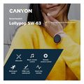 canyon smartwatch lollypop sw 63 silver white extra photo 8