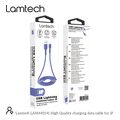lamtech charging datacable lightning 1m blue lam445141 extra photo 6